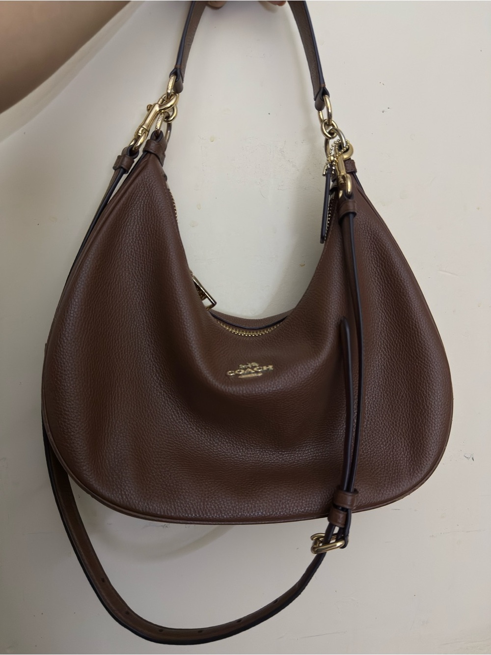 Coach Harley east west Hobo saddle shoulder bag